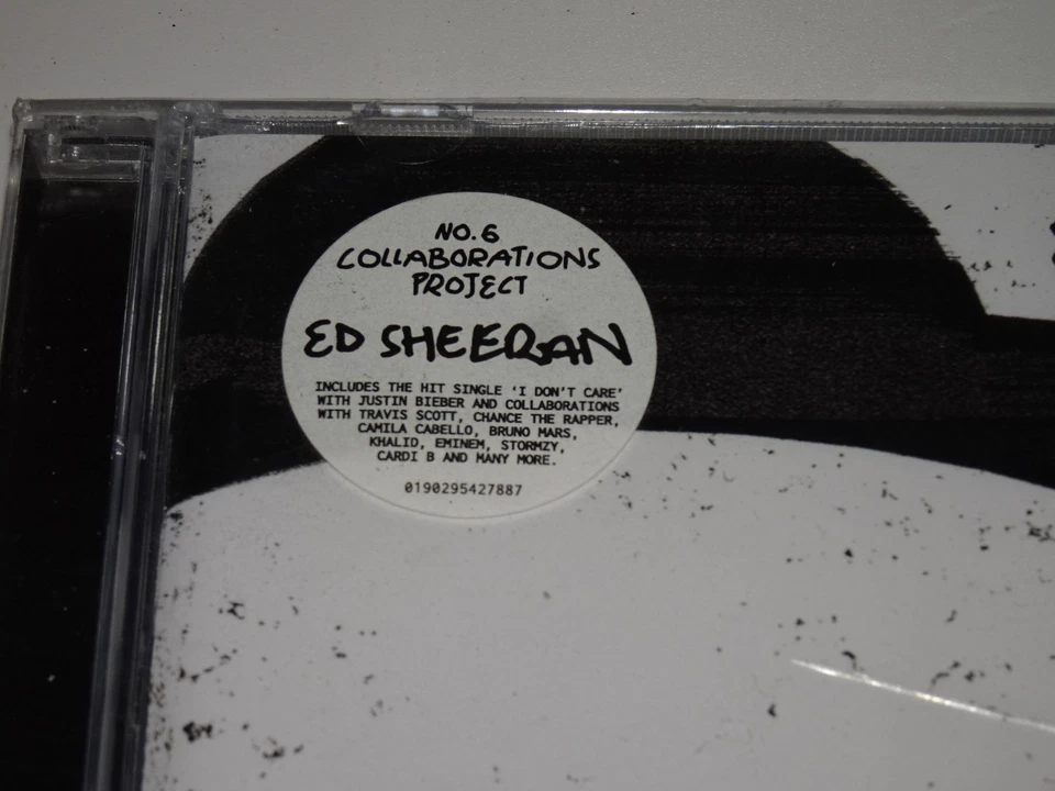 Ed Sheeran:  No.6 Collaborations Project   NEW SEALED CD Foto 2 de 3