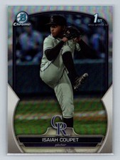 2023 Bowman Draft #BDC-37 Isaiah Coupet Chrome Refractor