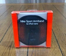 New Nike Sport Armband for Apple iPod Nano, 1-5 GEN., Black  Red, MSRP 29.00