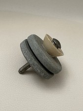 2 piece SANDING STONE ATTACHEMENT for USE IN HAND HELD POWER DRILL