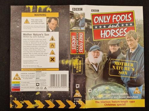 Only Fools and Horses - Mother Nature's Son - Used Video Sleeve/Cover #