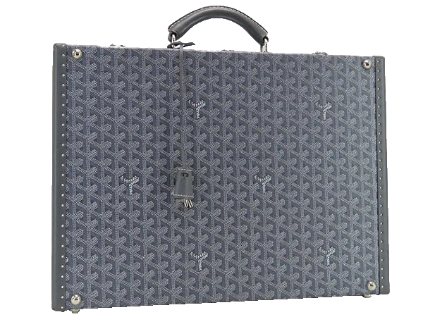 Goyard Manoir MM Attache Document Hard Briefcase Trunk Business