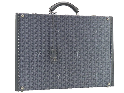 Goyard Manoir MM Attache Document Hard Briefcase Trunk Business