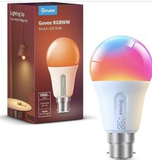 ✨Govee RGBWW B22 Smart Bulb 800LM Music Sync 54 Scenes 1 Pack✨
