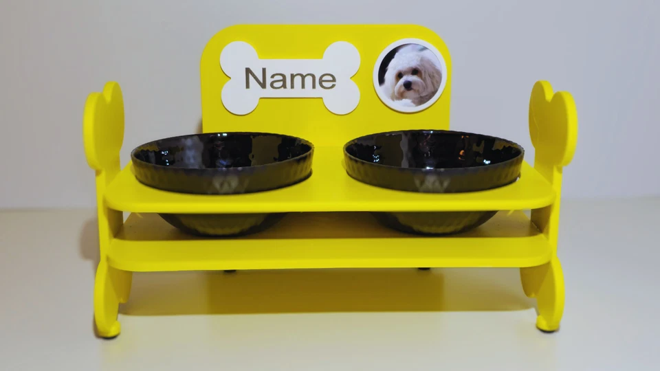 Futterbar Futterstation für Hund Personalisiert - Bild 3 von 4