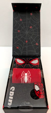 Spider-Man Icons 3-Pair Crew Socks in Glow in The Dark Box Multi-Color