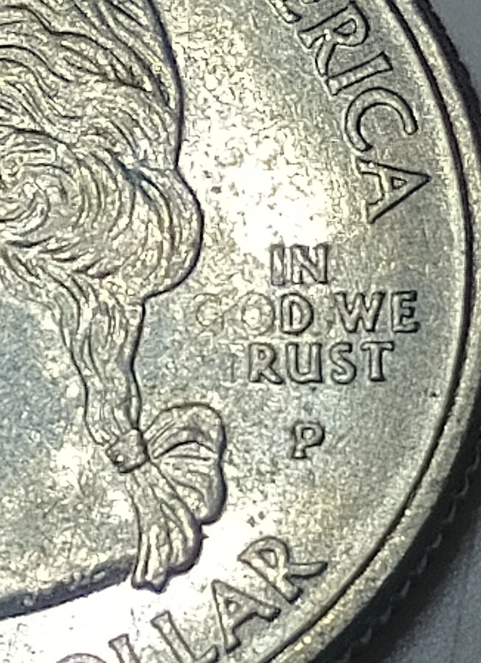 2005-P Kansas State Quarter With In D We Rust Grease Strike Through Error - Image 3 of 3