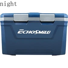 EchoSmile Ultra-Light Hard Cooler 35L/37qt, Outdoor Insulated Ice Chest Box D