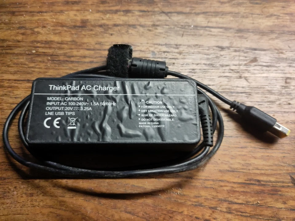 ThinkPad AC Charger Carbon 20V 3,25A