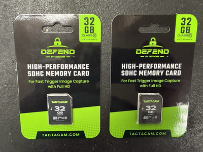 Defend by Tactacam High-Performance SDHC Memory Card 32GB New DFD-FS32GB 