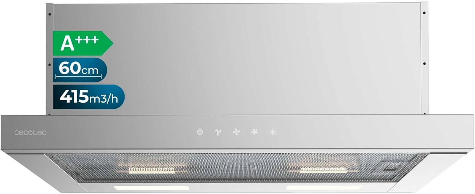 Recensione Cappa Cecotec Bolero Flux TLT 604000 Inox A+++ 60 cm