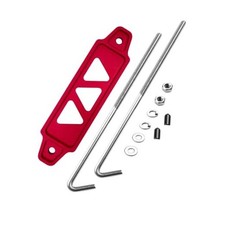 Battery Hold Down Sets,With Billet Aluminum Battery Tie Down Bracket And 18 Red