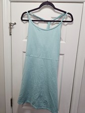 Old Navy Cloudcomfy Cami Athletic Dress Women Large Ceramic Blue Racerback Strap