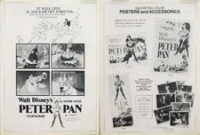 PETER PAN great movie PRESSBOOK Disney