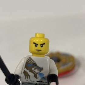 LEGO Ninjago Zane DX Minifigure Weapons Card And Spinner (2171,2260) njo0018 