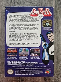 The Punisher NES Nintendo Complete In Box CIB Game Manual Box Poster Reg. Card