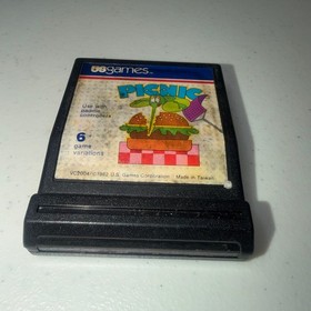 US Games Atari 2600 Game Picnic Tested Working