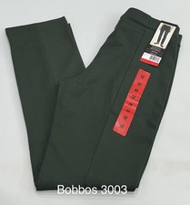 Banana Republic Women's Pull-On Straight Leg Ponte Pants, Green, Size M
