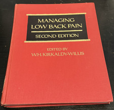 Managing Lower Back Pain - Second Edition Har...