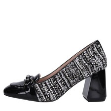 442M-720-20-P135C Loafers  Briefs EMANUELLE VEE Women Black Amv09 eman