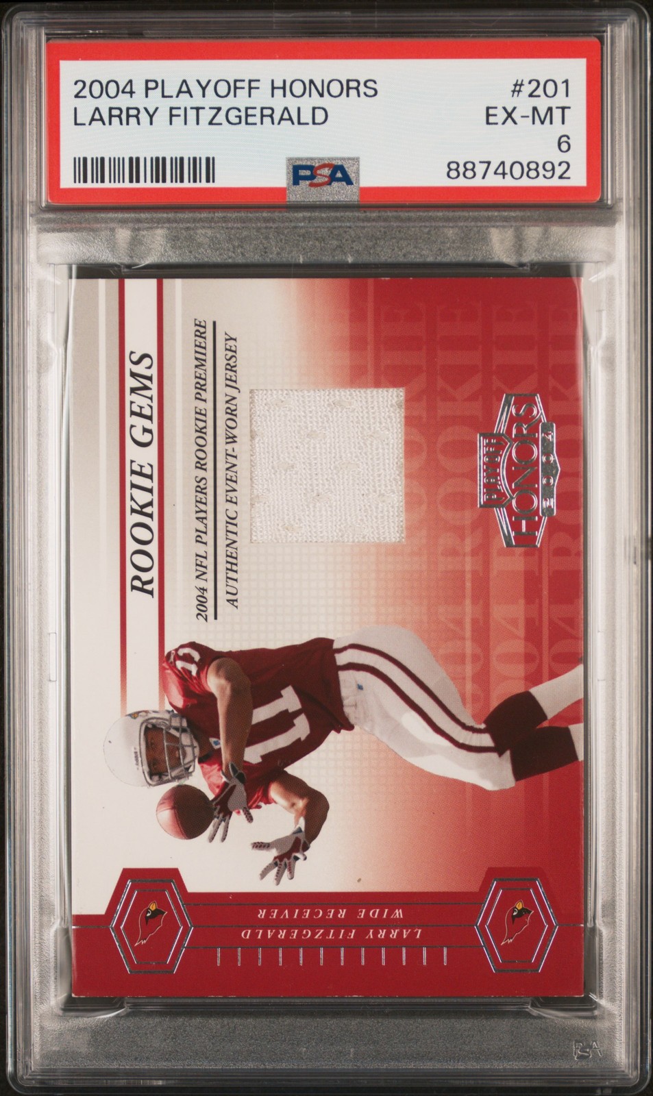 Larry Fitzgerald Playoff Honors #201 Base