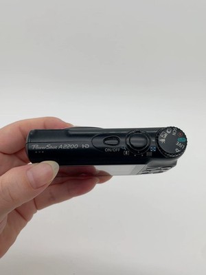 Canon PowerShot A2200 HD 14.1 MP BLACK Digital Camera 4x optical