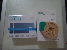Leitz Icon Long Life Battery Pack 24V 2405mAh + 88mm Label Cartridge NEW Sealed