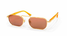 Persol Sunglasses PO1020S Gold/Light Brown 57-20-140mm With Case New