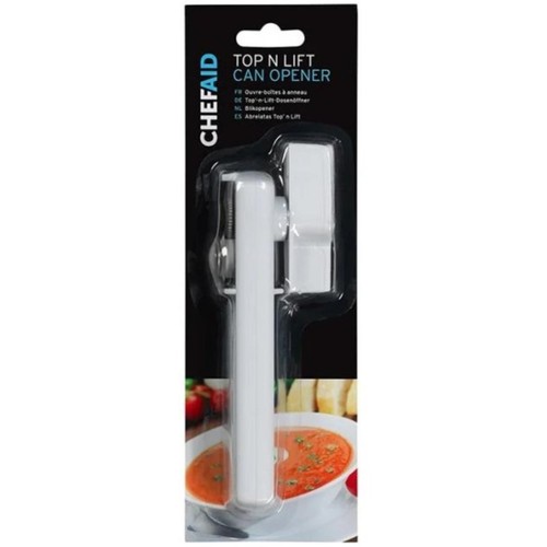 Chef Aid Top N Lift Can Opener with Large Grip Handles - Picture 2 of 2