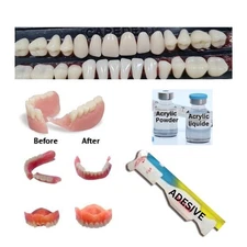 Denture Repair Kit - For Three Repairs Kit