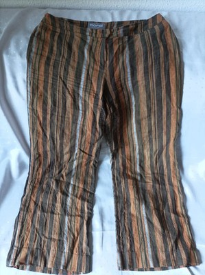 Corel Amsterdam Leinenhose Designerhose  Damen Gr. 44 Leinen