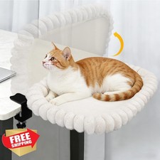 Cama de escritorio IPOW Cat marco de acero, tapa de 50 lb percha plegable, piel de felpa