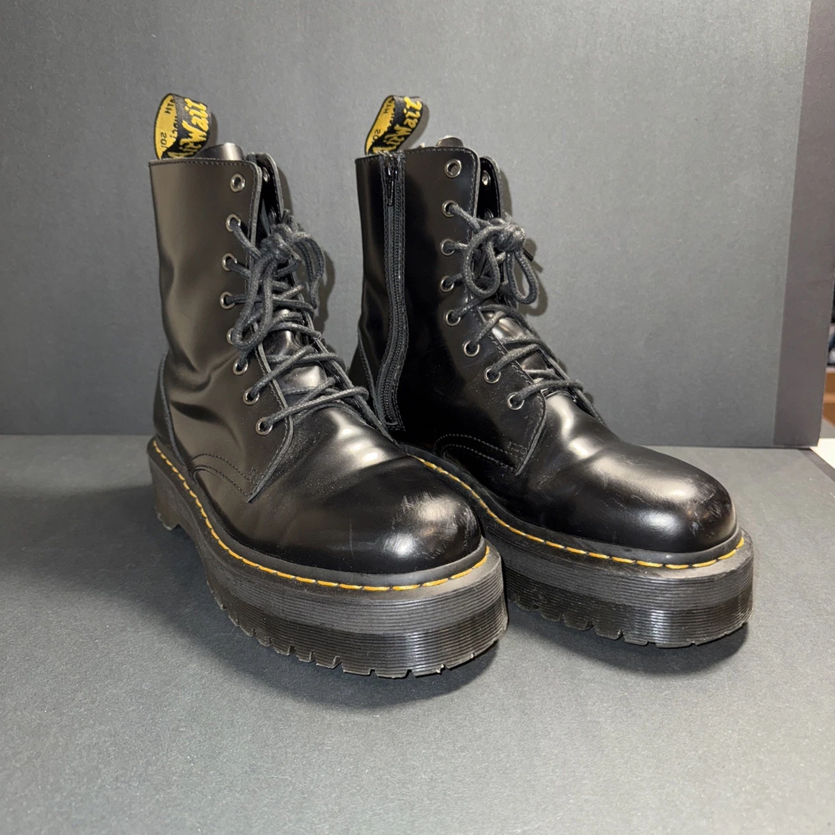 Dr.Martens JADON UK5 24cm ブラック Vegan Jadon II in Black from Dr. Martens – MooShoes