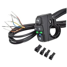 Motorcycle Turn Signal Headlight Horn Switch - 48V Waterproof Light Horn Turn 