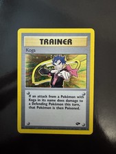 Pokémon TCG Koga Gym Challenge Trainer Holo 19/132 NM