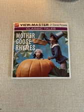 Vintage 1960 Mother Goose Rhymes GAF View Master w/ 16 page Illustrated book NEW
