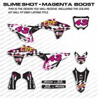 Graphics Kit for Honda CRF450R CRF 450R (2019-2020) Slime Shot – Magenta Boost