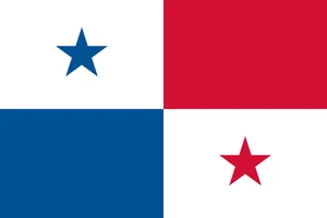 Panama Flag Self Adhesive Sticker