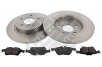 Bremsensatz Hinten FüR Ford C-Max Focus C-Max II Volvo C30 C70 II S40 II V50