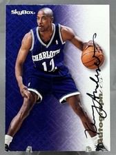 Kenny Anderson On Card Auto 1996-97 Skybox Premium Autographics Hornets All Star