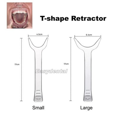 1-10x Dental Orthodontic Cheek Lip Retractor Intraoral Photograph T-shape Opener