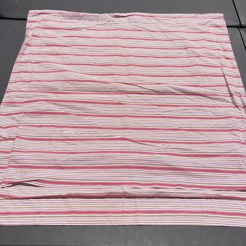 Pottery Barn Sage Green Floral 2 Euro Pillow Shams Pink Flowers Cotton - Picture 4 of 11