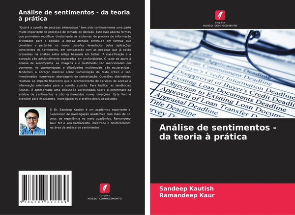 AnáLise De Sentimentos - Da Teoria à PráTica Sandeep Kautish (U. A.) Taschenbuch-image
