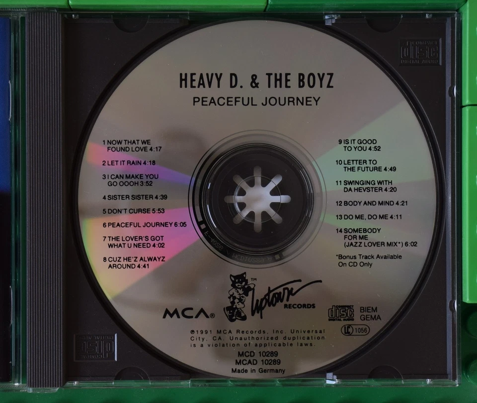 Heavy D. & The Boyz - Peaceful Journey - MCA Records - CD - Bild 3 von 4