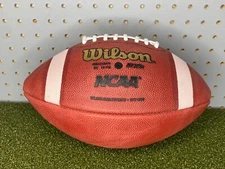Wilson NCAA 1005 Authentic Full Size NFHS  NCAA Leather Football DO NOT HOLD AIR