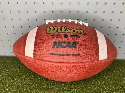 Wilson NCAA 1005 Authentic Full Size NFHS / NCAA Leather Football Blemished NEW