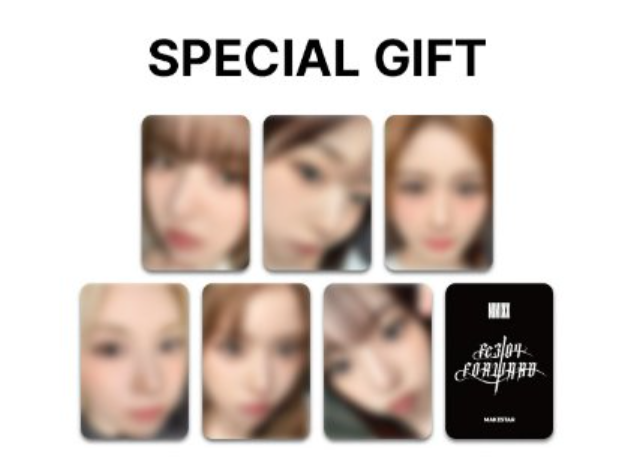 NMIXX MAKESTAR FANSIGN FANCALL VIDEO FE3O4 FORWARD LUCKY DRAW