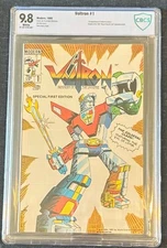 Voltron #1 Direct CBCS 9.8 White Pages Henry Cavill Upcoming Movie! (NOT CGC)