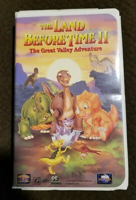 The Land Before Time 2 Great Valley Adventure (VHS 1994) Rated G