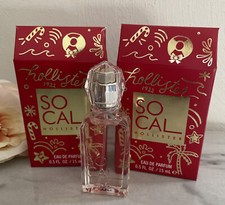 2X HOLLISTER SO CAL Eau De Parfum Spray Perfume travel size 0.5 Oz / 15 ml New